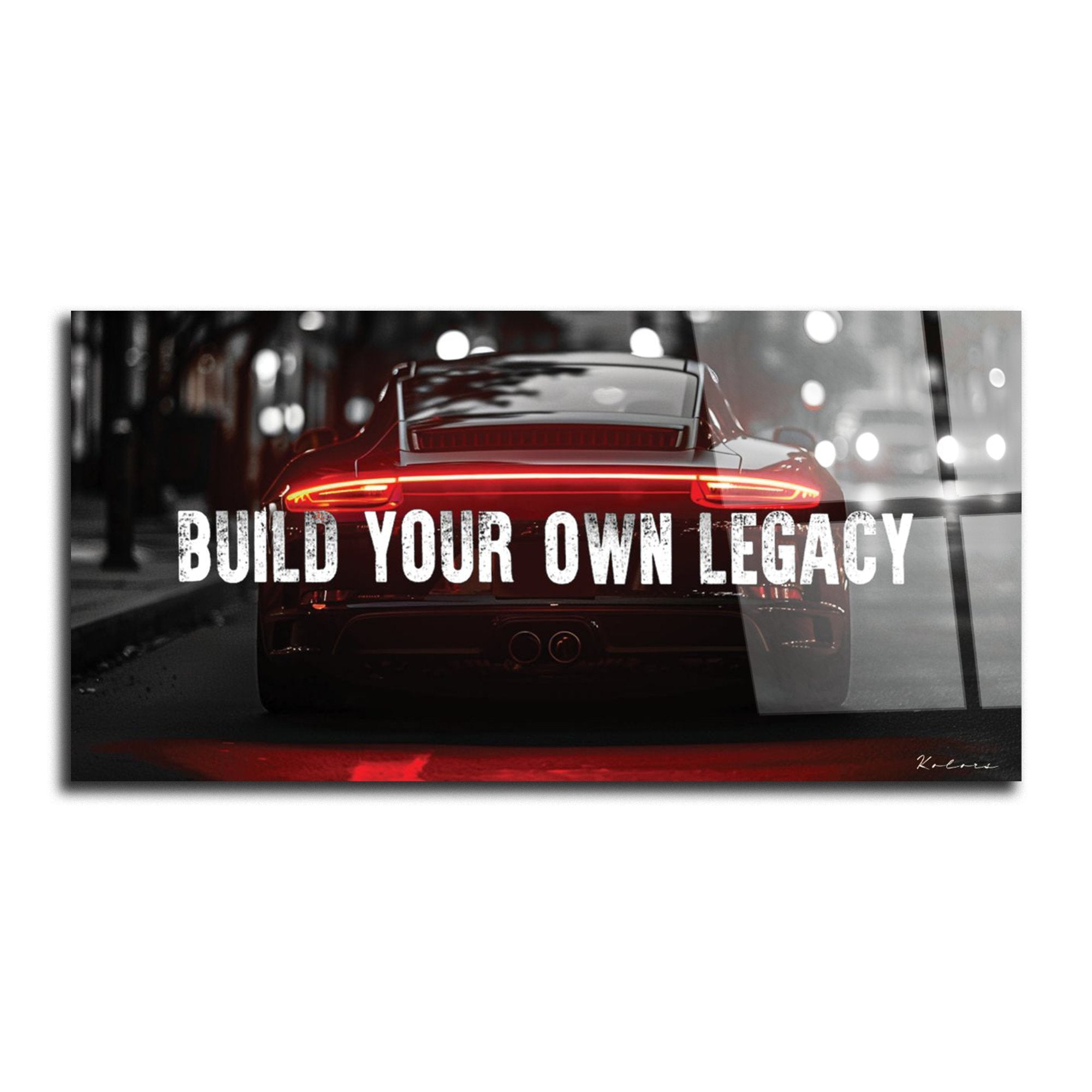 Tableau décoratif - Construisez votre propre héritage - kolors brand