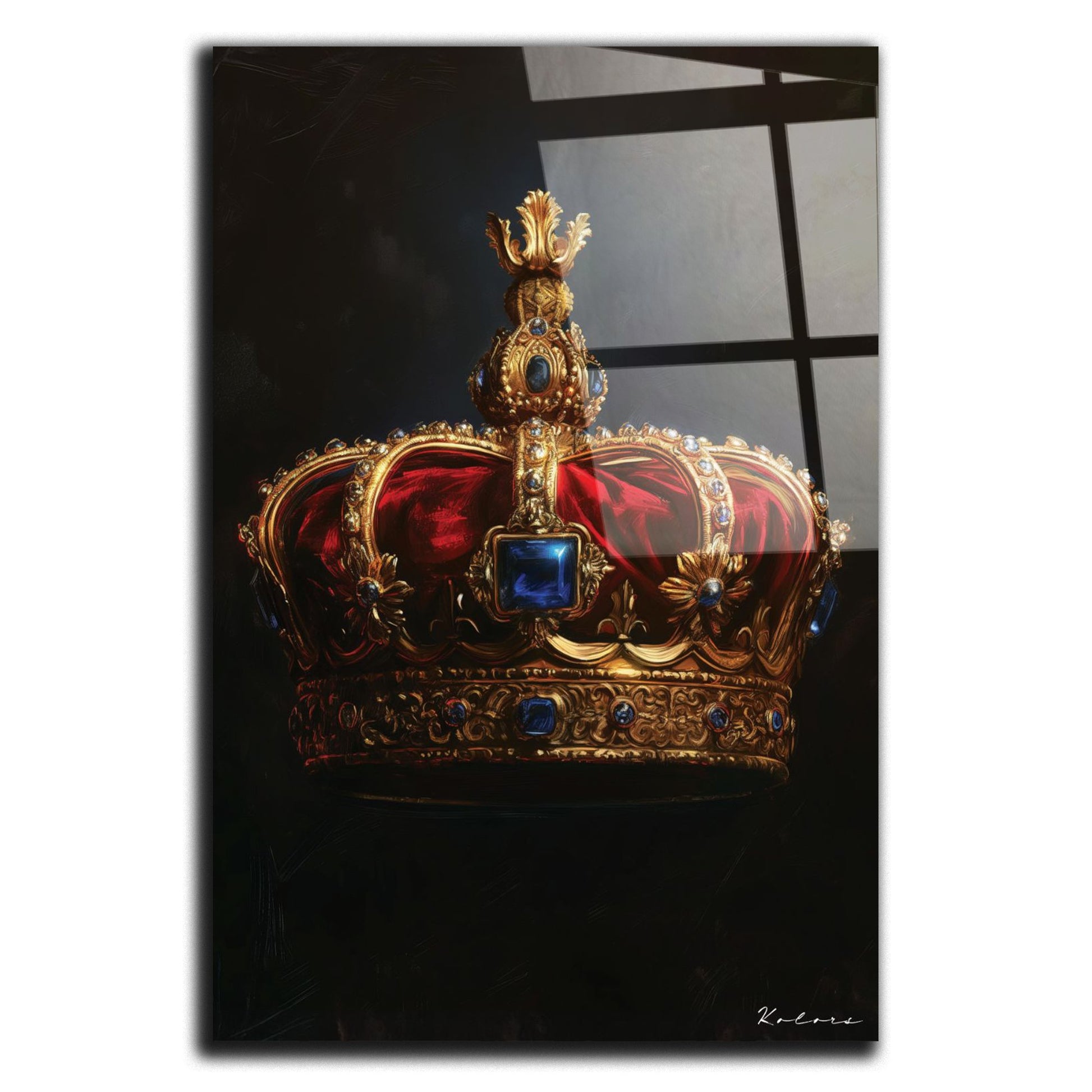 Tableau décoratif - Couronne majestueuse - kolors brand