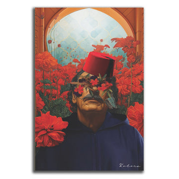 Decorative painting - Dali x Morocco