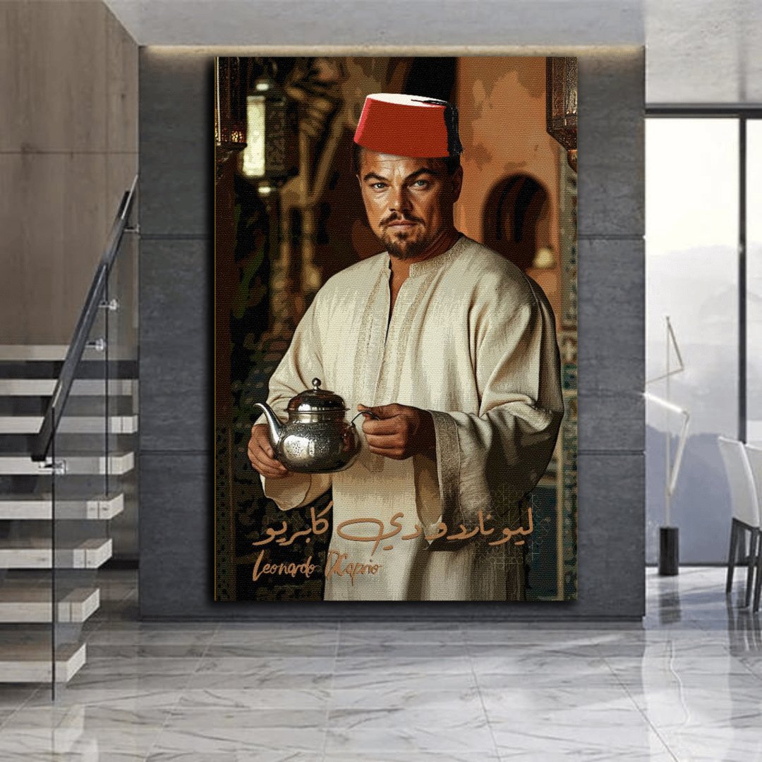 Tableau décoratif - Dicaprio x Maroc - kolors brand