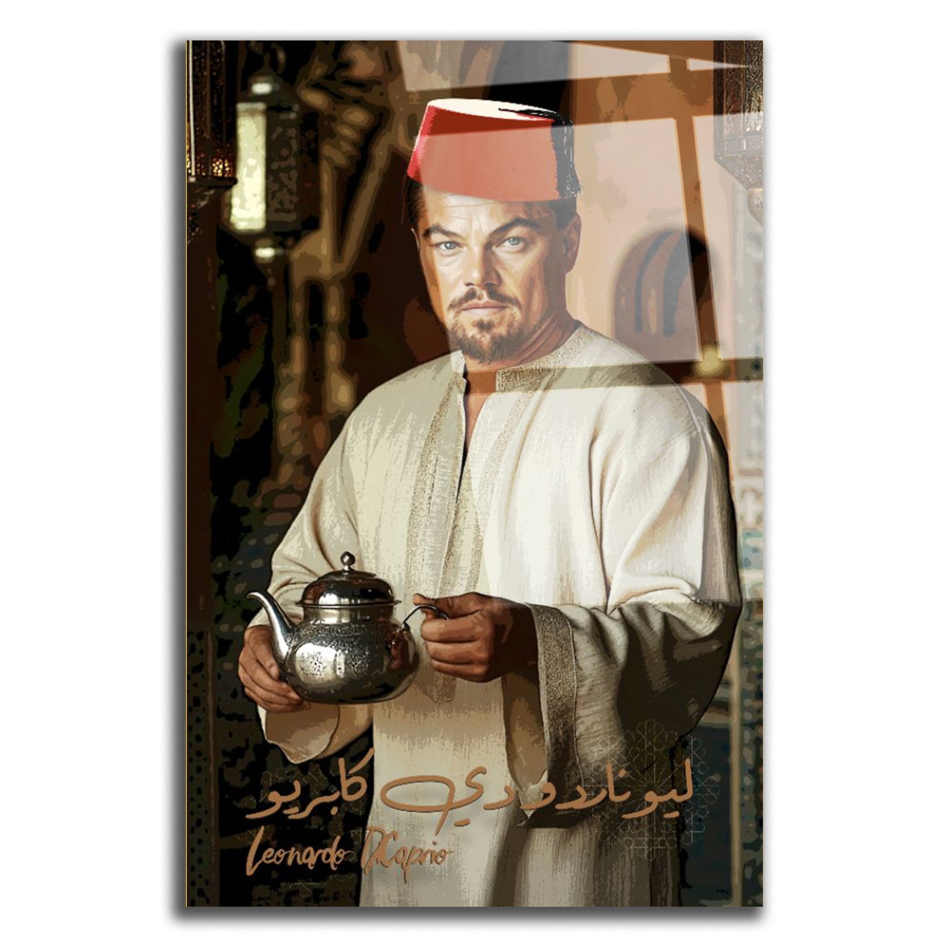 Tableau décoratif - Dicaprio x Maroc - kolors brand