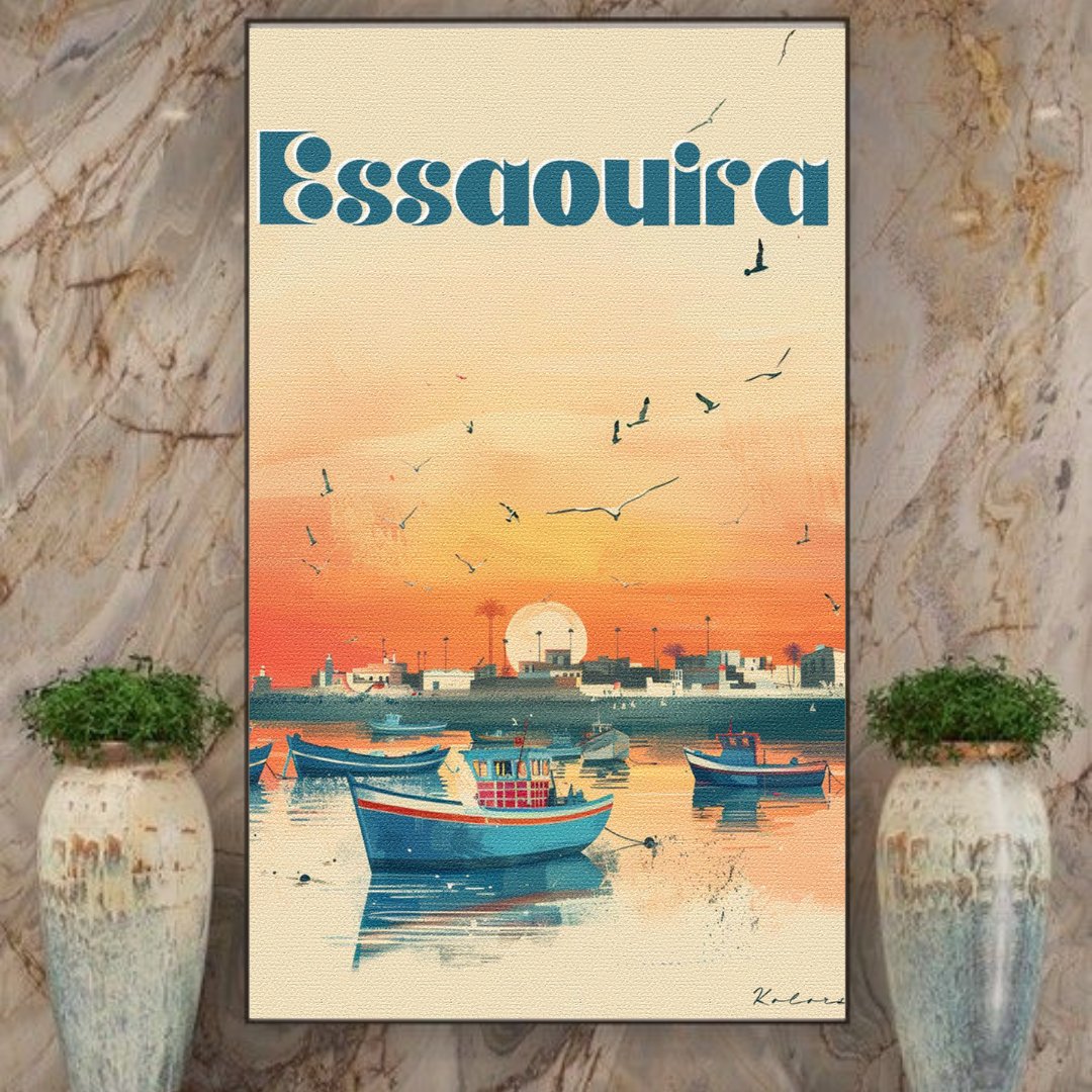 Tableau décoratif - Essaouira Art - kolors brand