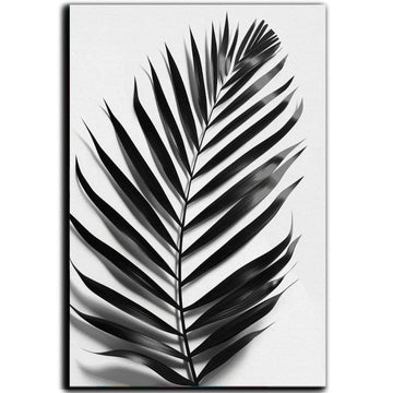Tableau décoratif - Feuille noire 3 - kolors brand