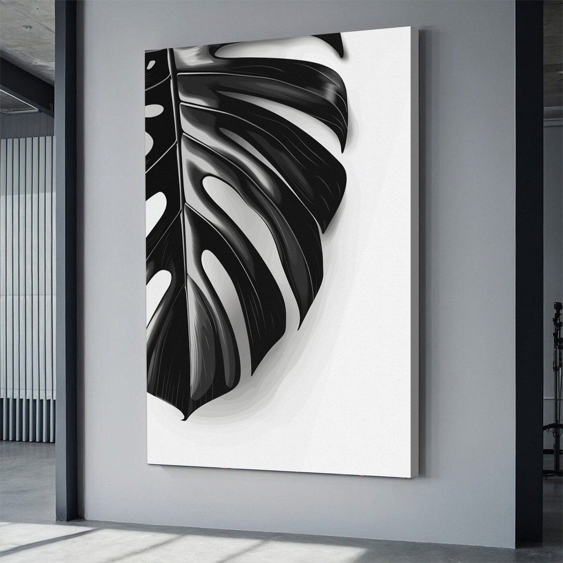 Tableau décoratif - Feuille noire - kolors brand