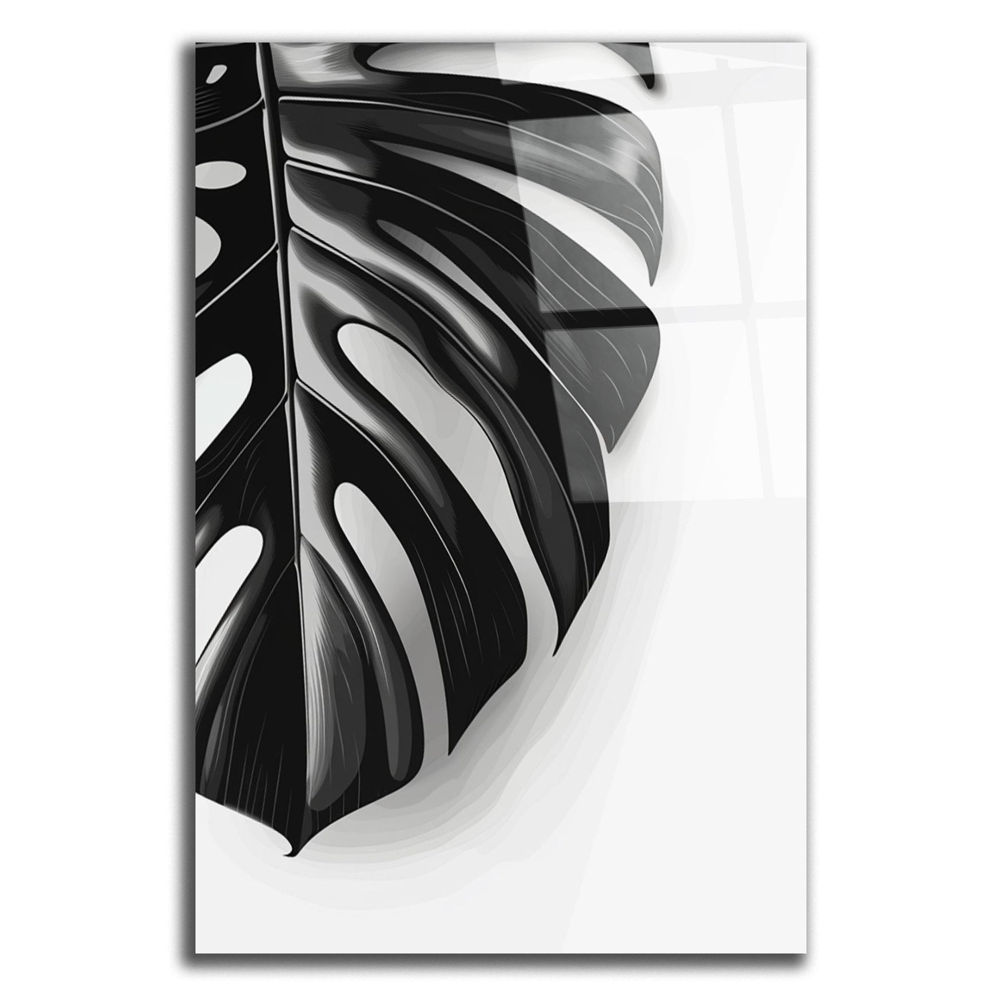 Tableau décoratif - Feuille noire - kolors brand