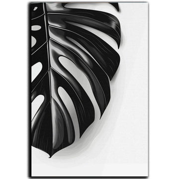 Tableau décoratif - Feuille noire - kolors brand