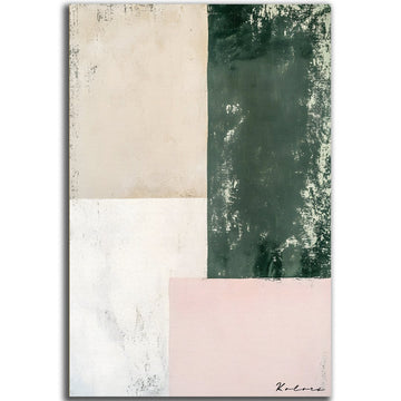 Tableau décoratif - Formes en vert - kolors brand