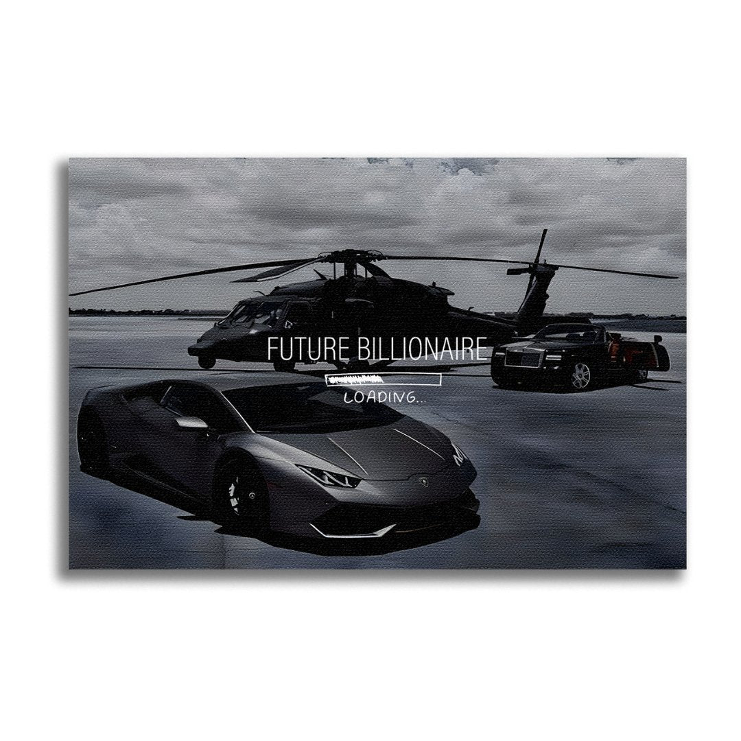 Tableau décoratif - Future Billionaire - kolors brand