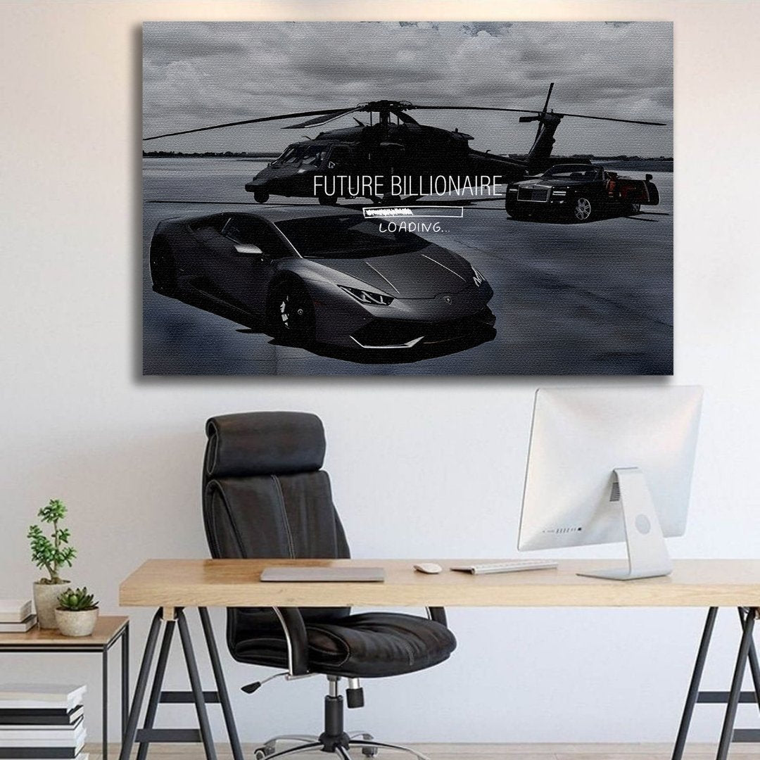 Tableau décoratif - Future Billionaire - kolors brand