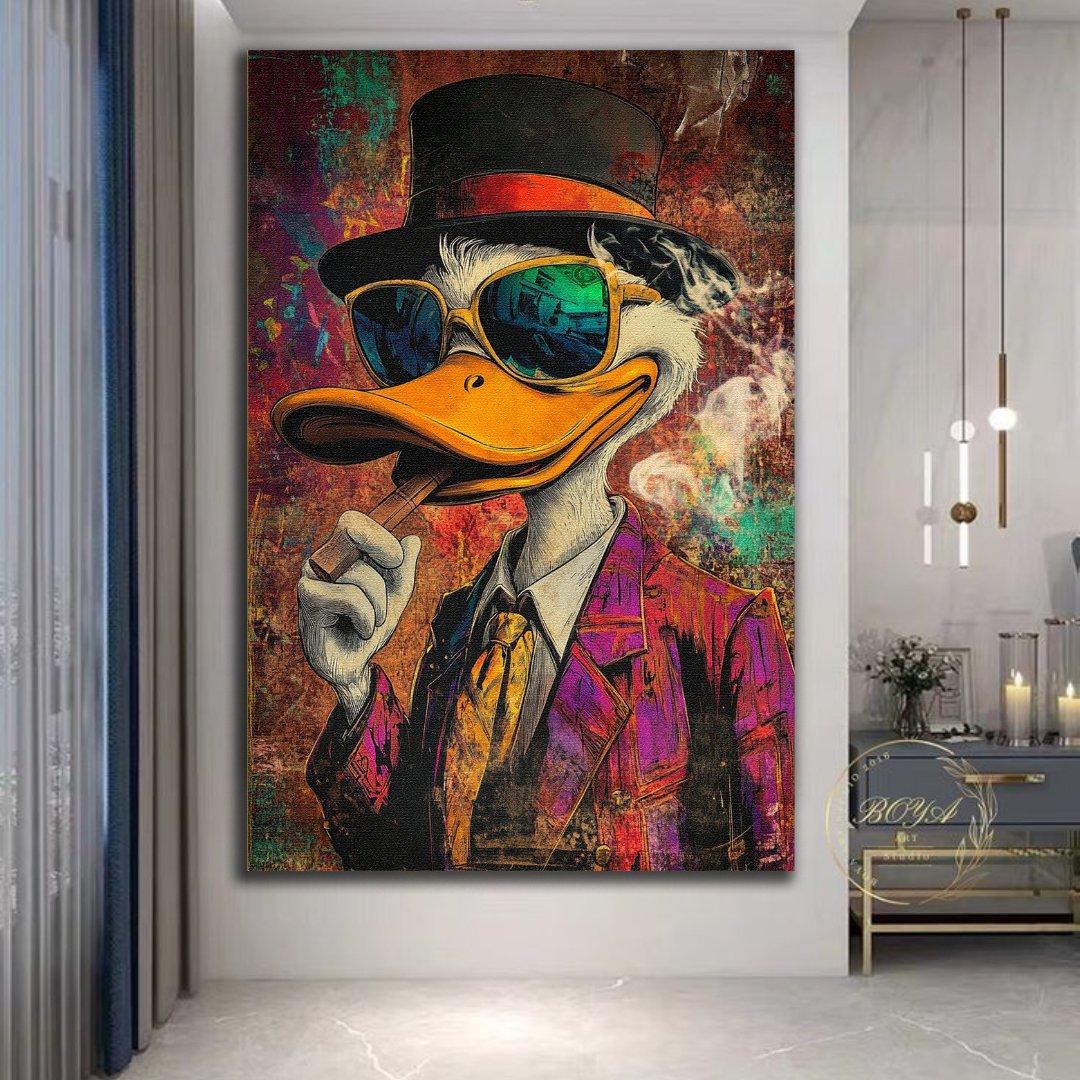 Tableau décoratif - Générateur d'argent McDuck - kolors brand