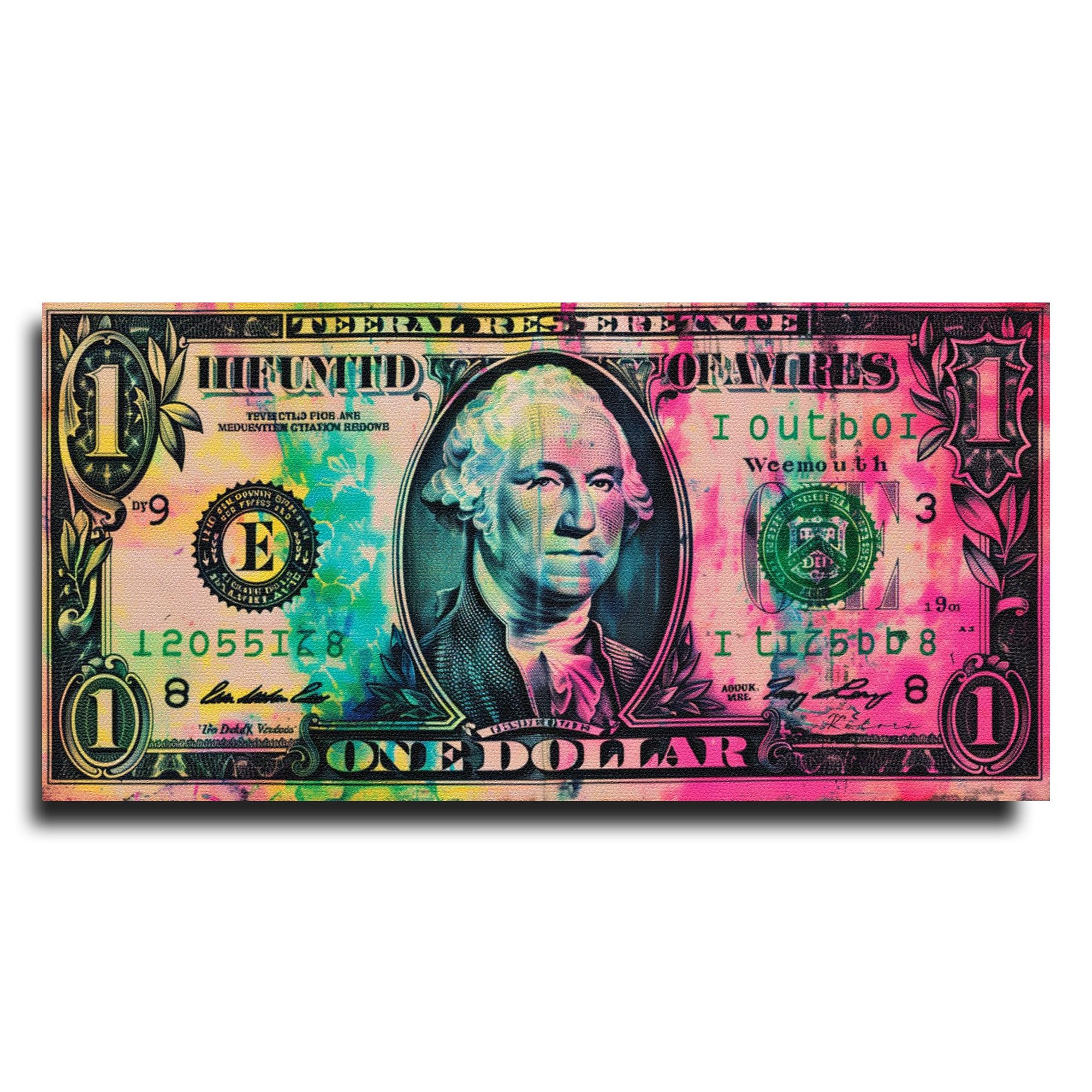 Tableau décoratif - George Washington en Technicolor - kolors brand