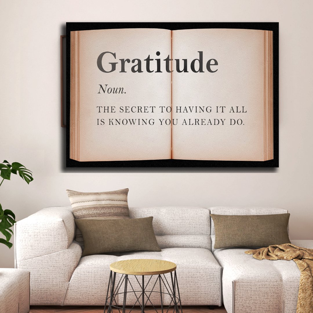 Tableau décoratif - Gratitude - kolors brand