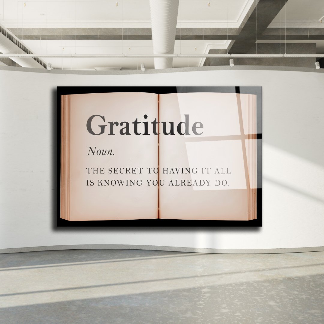 Tableau décoratif - Gratitude - kolors brand