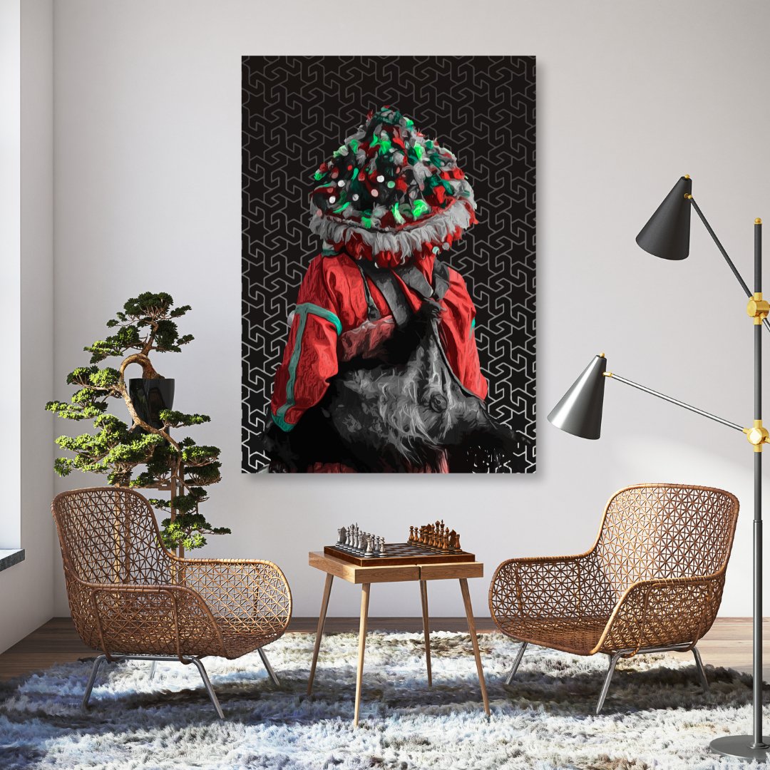 Tableau décoratif - Guerrab v2 - kolors brand