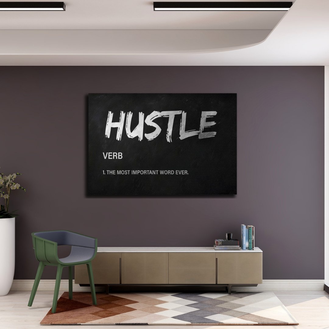 Tableau décoratif - Hustle - kolors brand