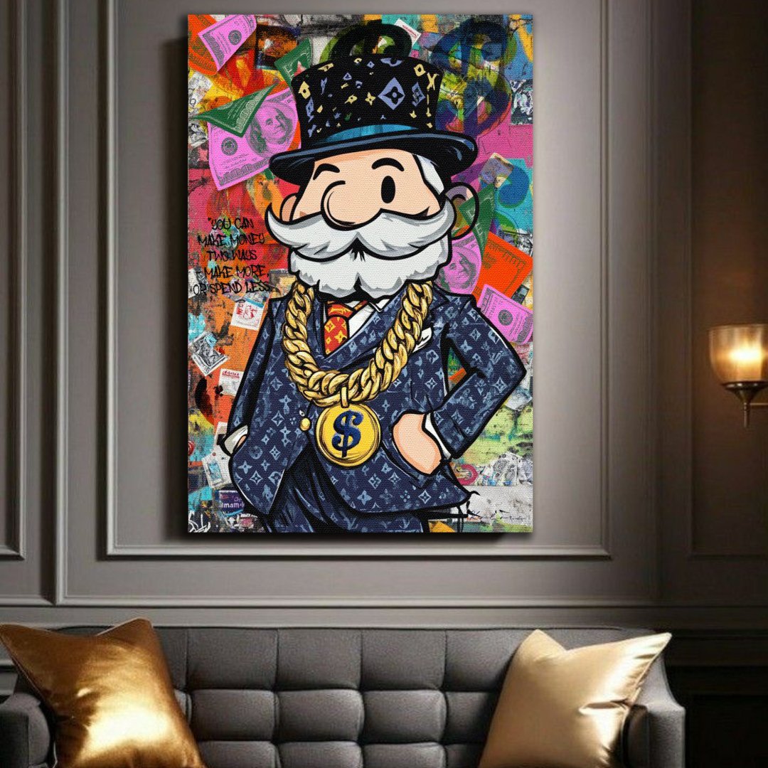Tableau décoratif - Hustler - kolors brand