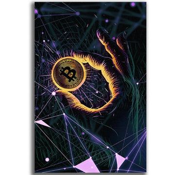 Tableau décoratif - J'ai mon BTC - kolors brand
