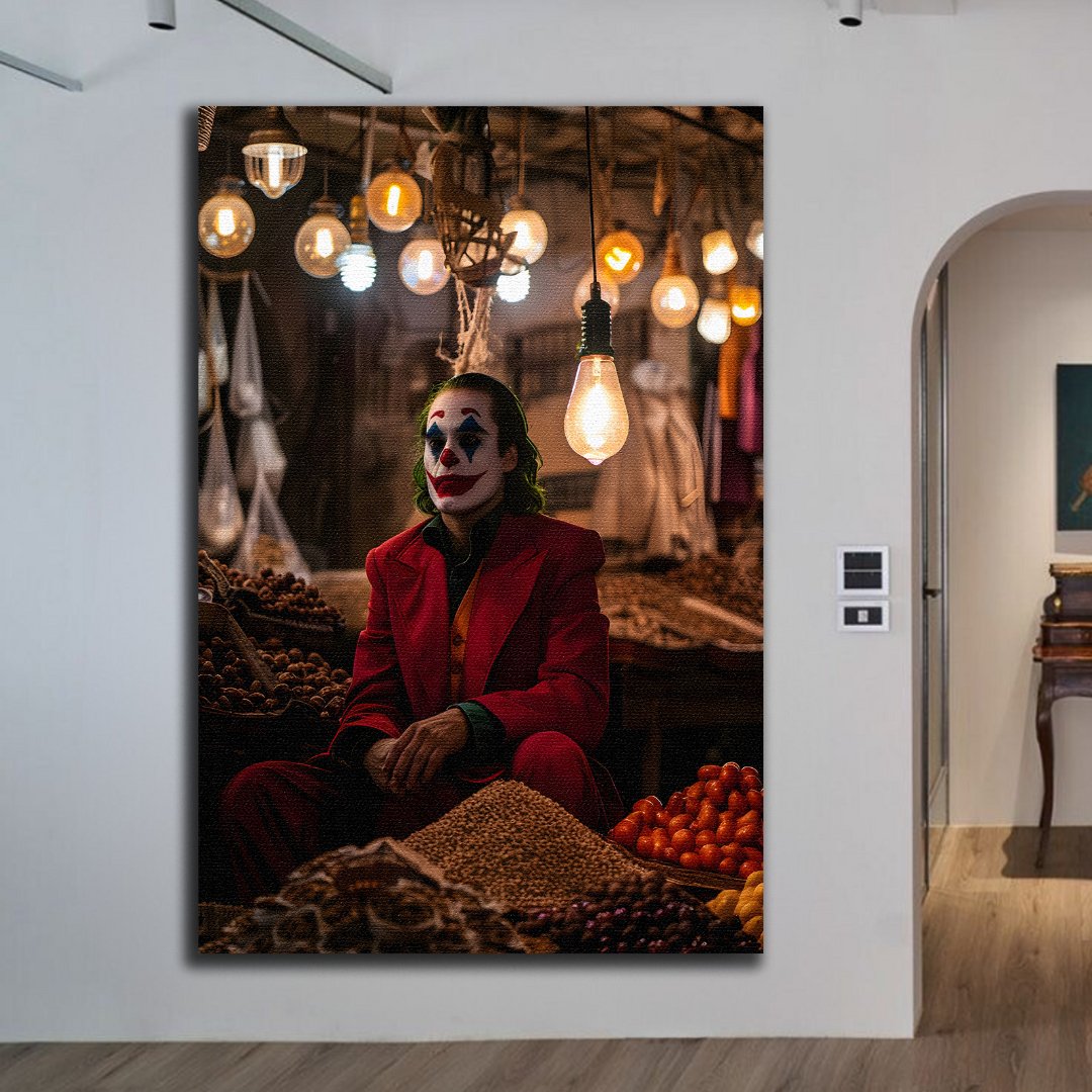 Tableau décoratif - Joker vendeur d’olives - kolors brand