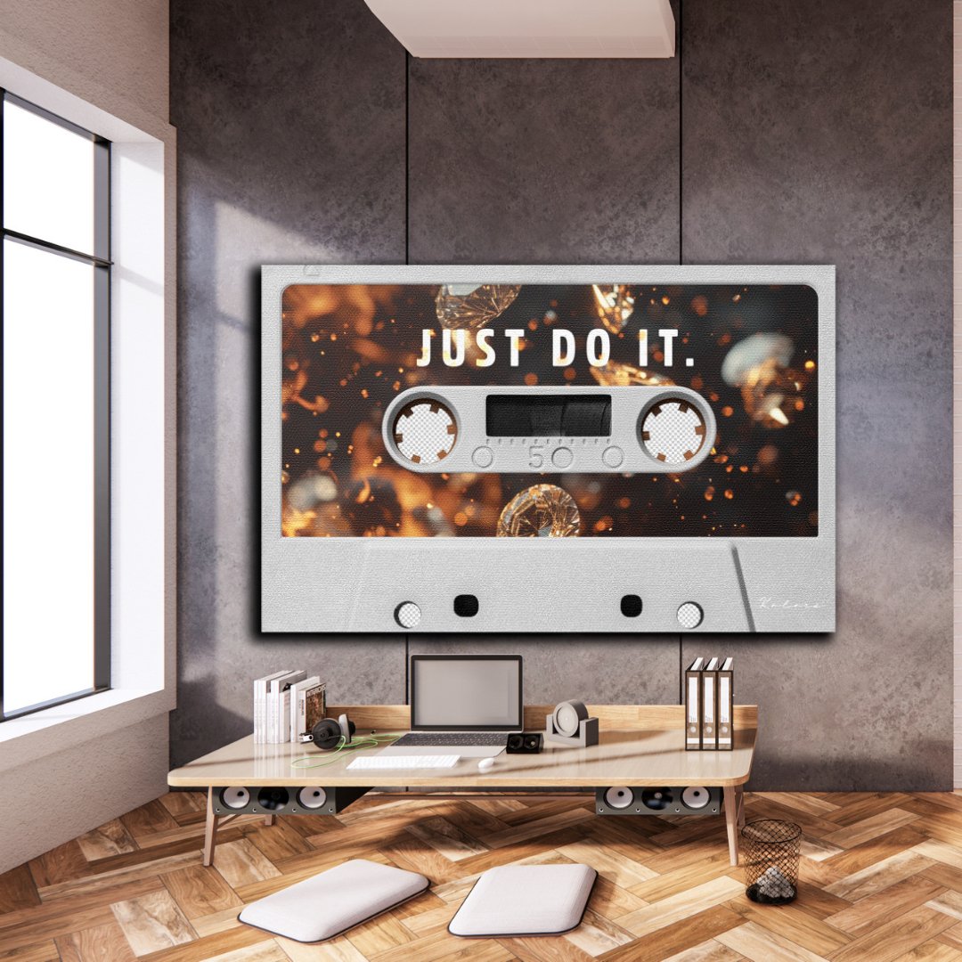 Tableau décoratif - Just Do It - kolors brand