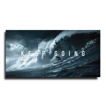 Decorative painting - Keep Going