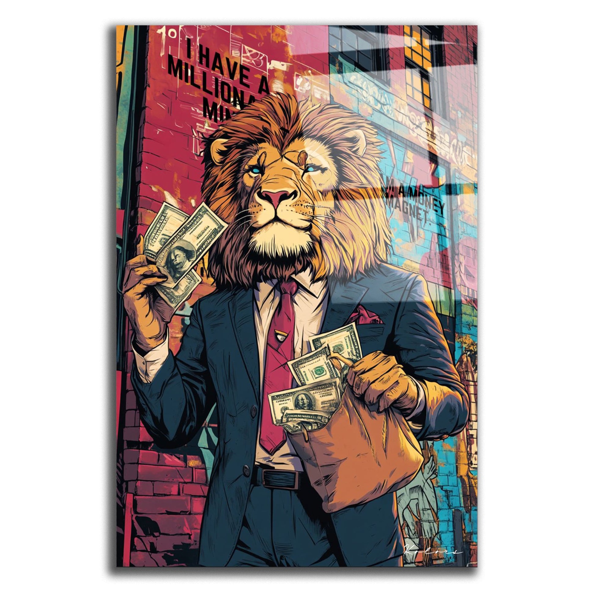 Tableau décoratif - La fierté du millionnaire - kolors brand