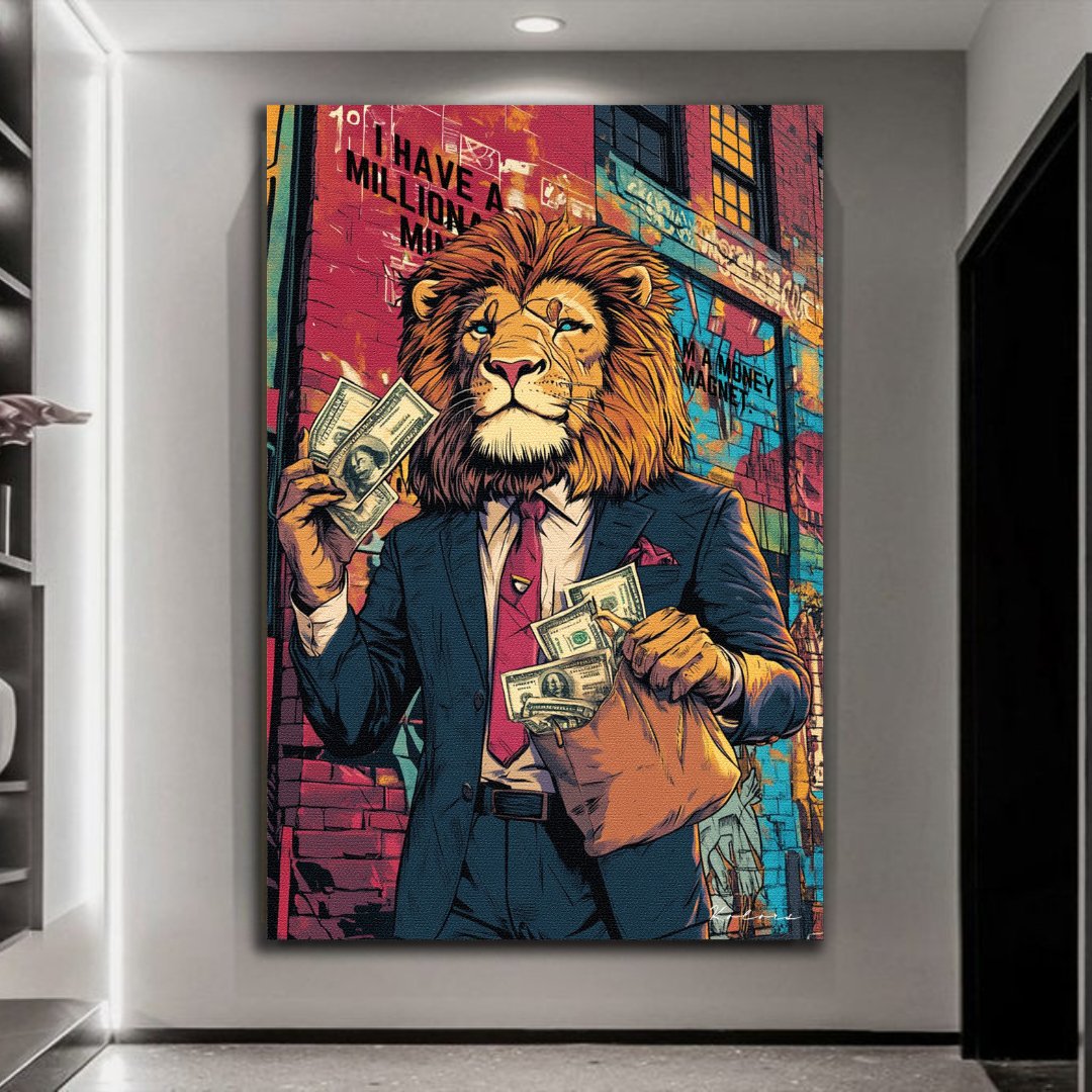 Tableau décoratif - La fierté du millionnaire - kolors brand