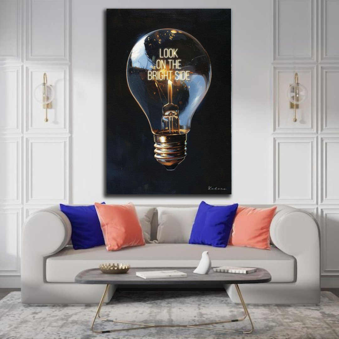 Tableau décoratif - La lumière dans l'ombre - kolors brand