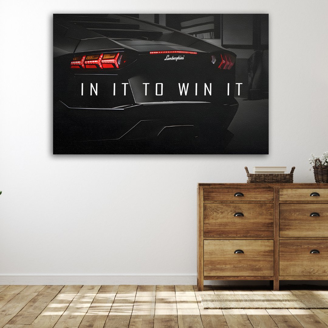 Tableau décoratif - Là pour le gagner - kolors brand