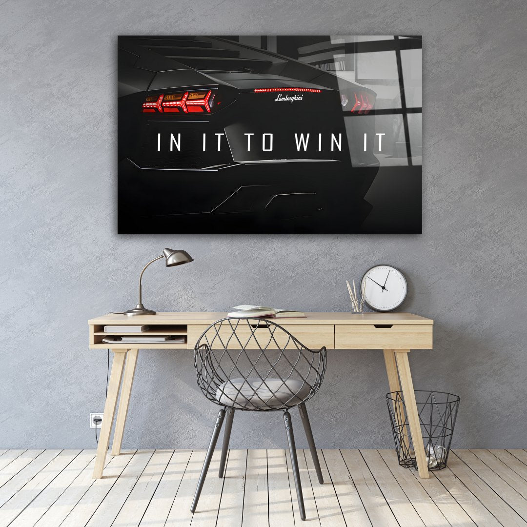 Tableau décoratif - Là pour le gagner - kolors brand