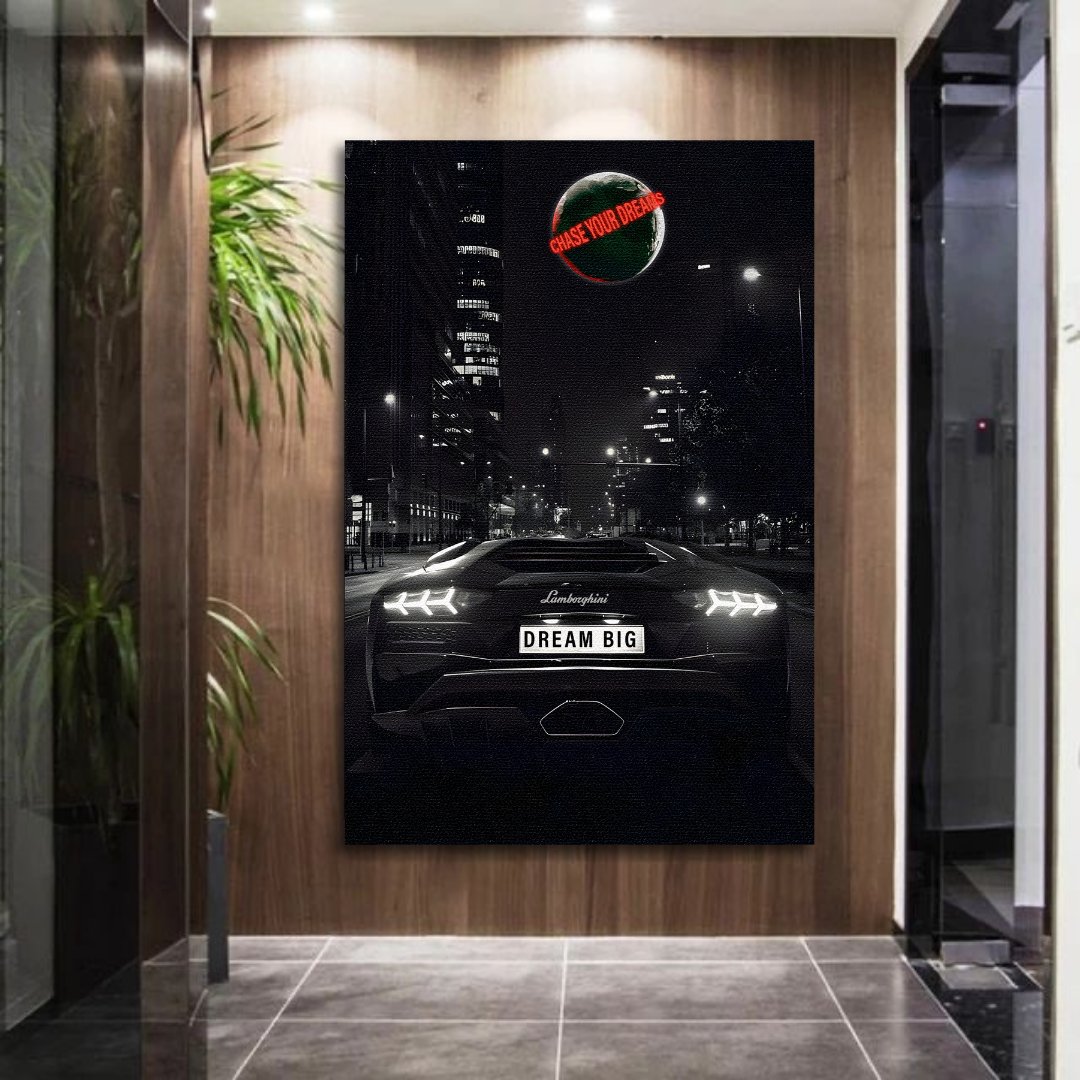 Tableau décoratif - Lambo Rêve - kolors brand