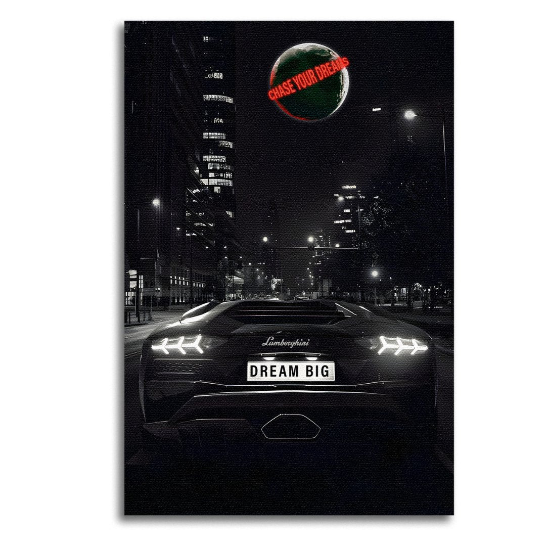 Tableau décoratif - Lambo Rêve - kolors brand