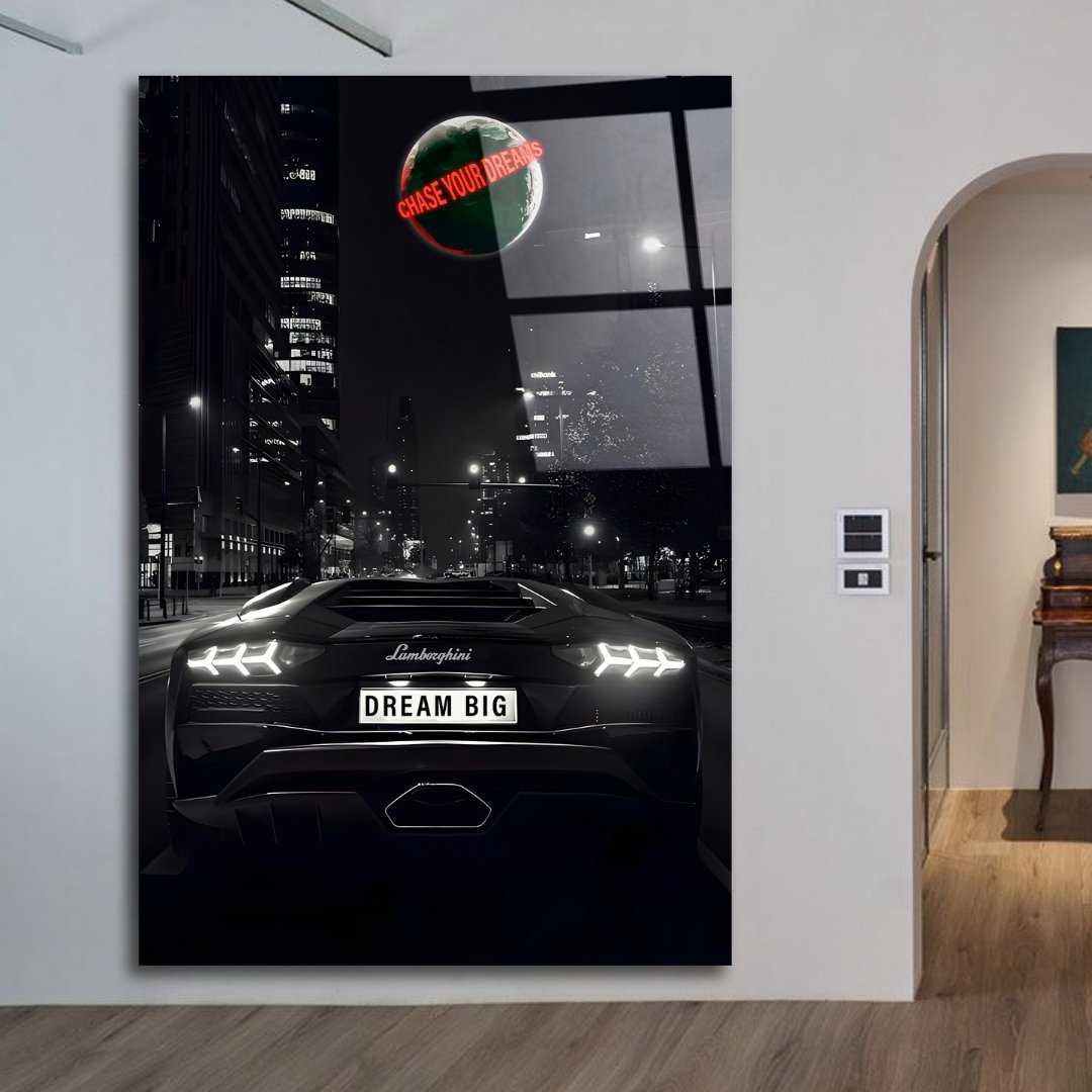 Tableau décoratif - Lambo Rêve - kolors brand
