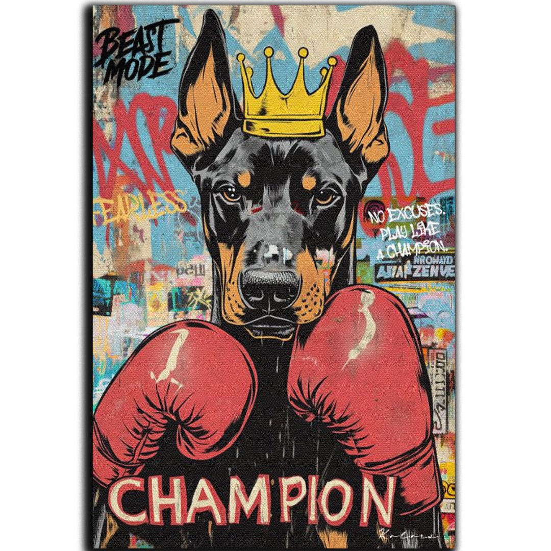 Tableau décoratif - Le courage du champion - kolors brand
