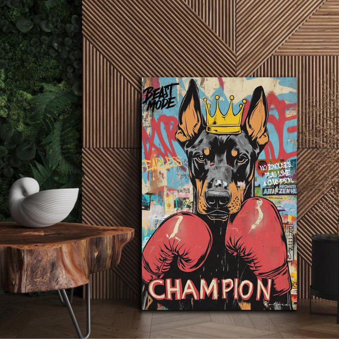 Tableau décoratif - Le courage du champion - kolors brand