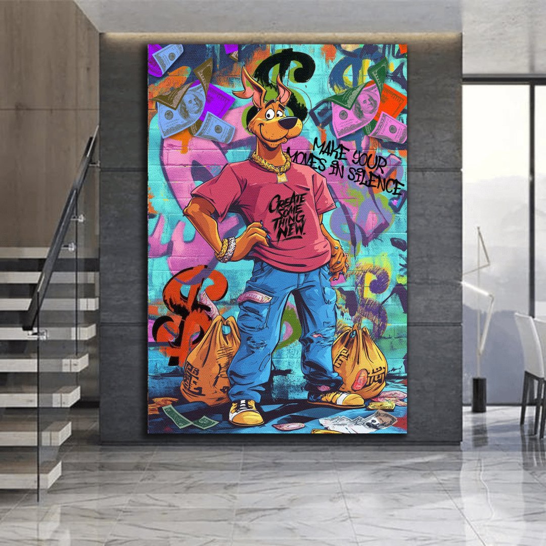Tableau décoratif - Le Maître des Rues - kolors brand