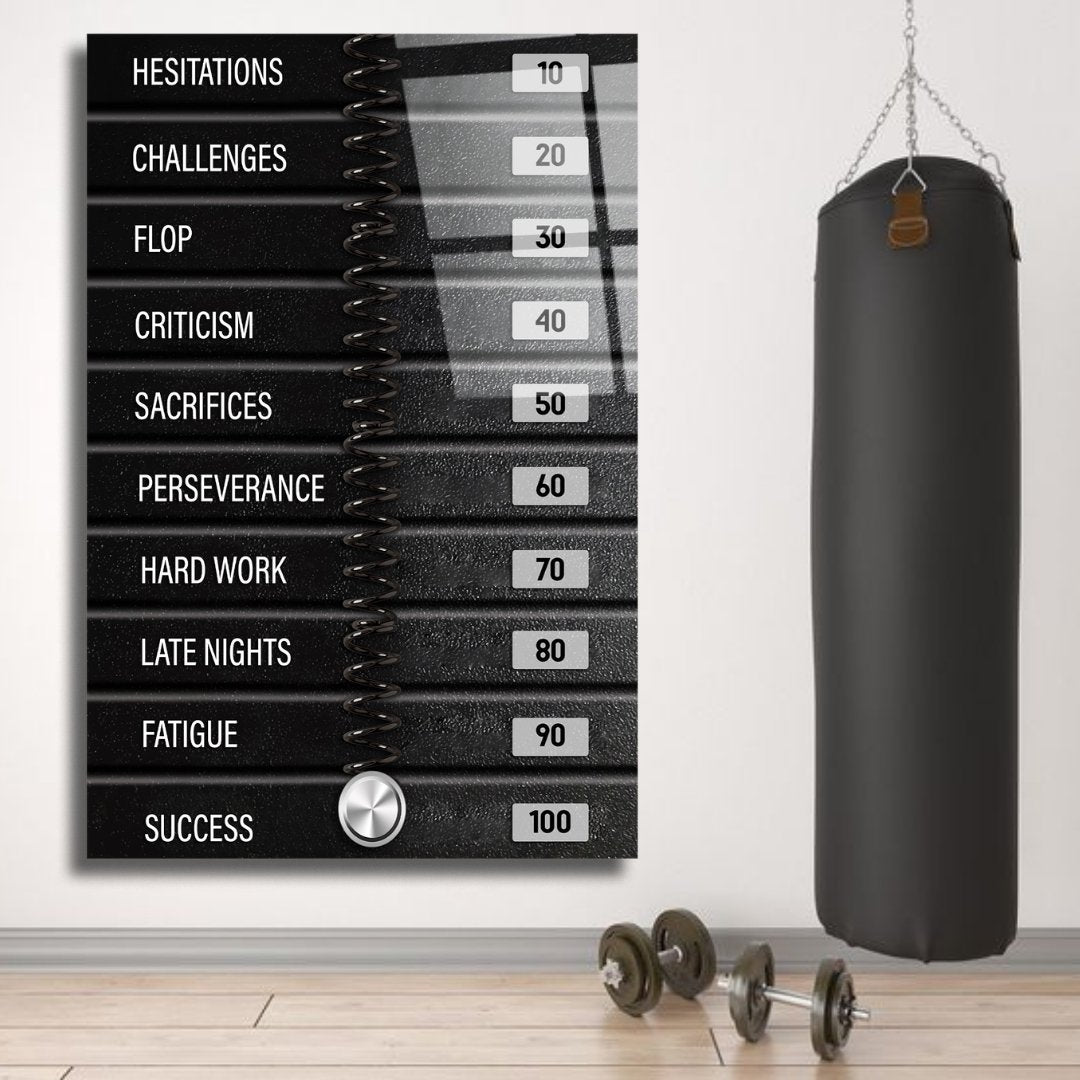 Tableau décoratif - Le poids du succès - kolors brand