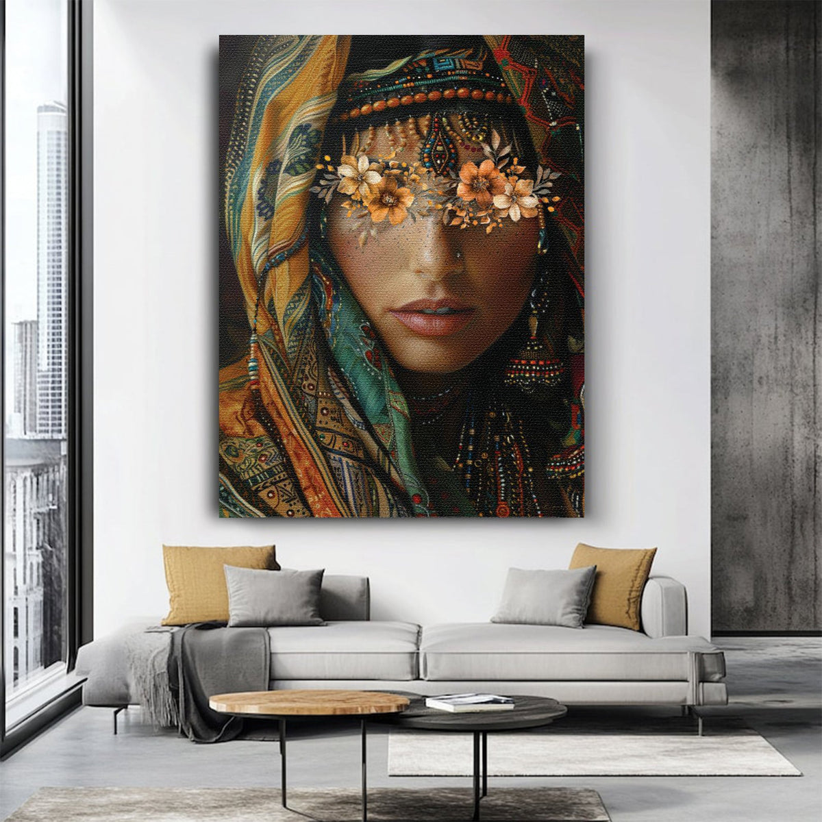 Tableau décoratif - Les Yeux de l'Atlas - kolors brand