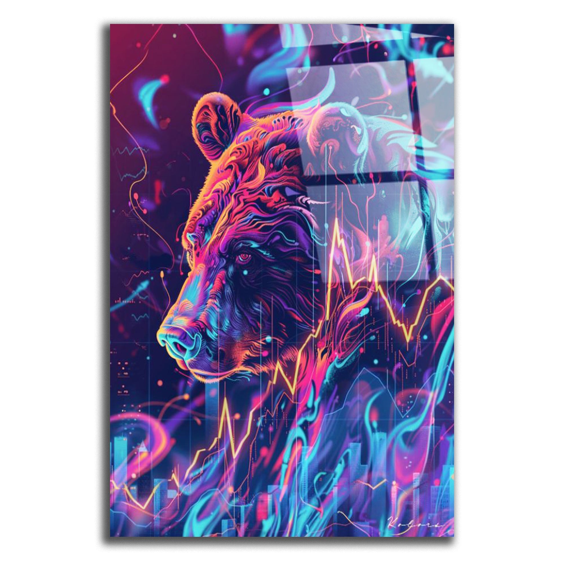 Tableau décoratif - L'Esprit de l'Ours - kolors brand