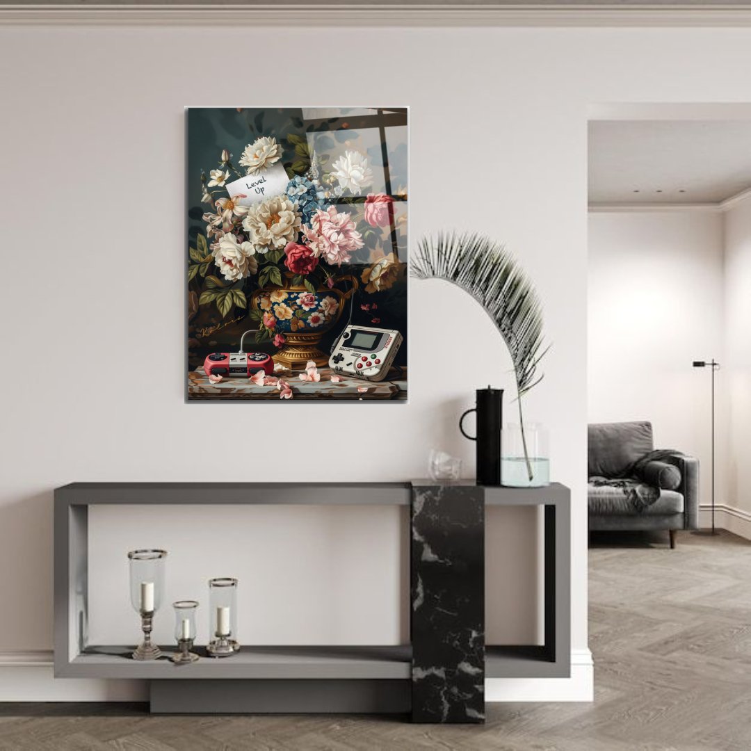Tableau décoratif - Level Up - Gaming Art - kolors brand