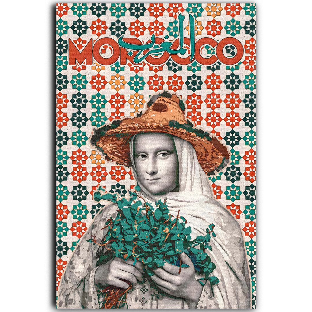 Tableau décoratif - Lisa Marocaine - Beige - kolors brand