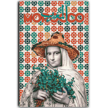 Tableau décoratif - Lisa Marocaine - Beige - kolors brand