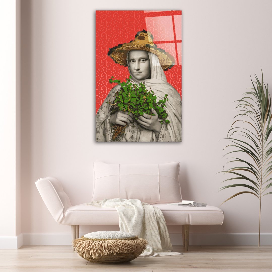 Tableau décoratif - Lisa Marocaine - Rouge - kolors brand