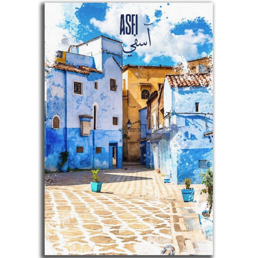 Tableau décoratif - Medina d'Asfi - kolors brand