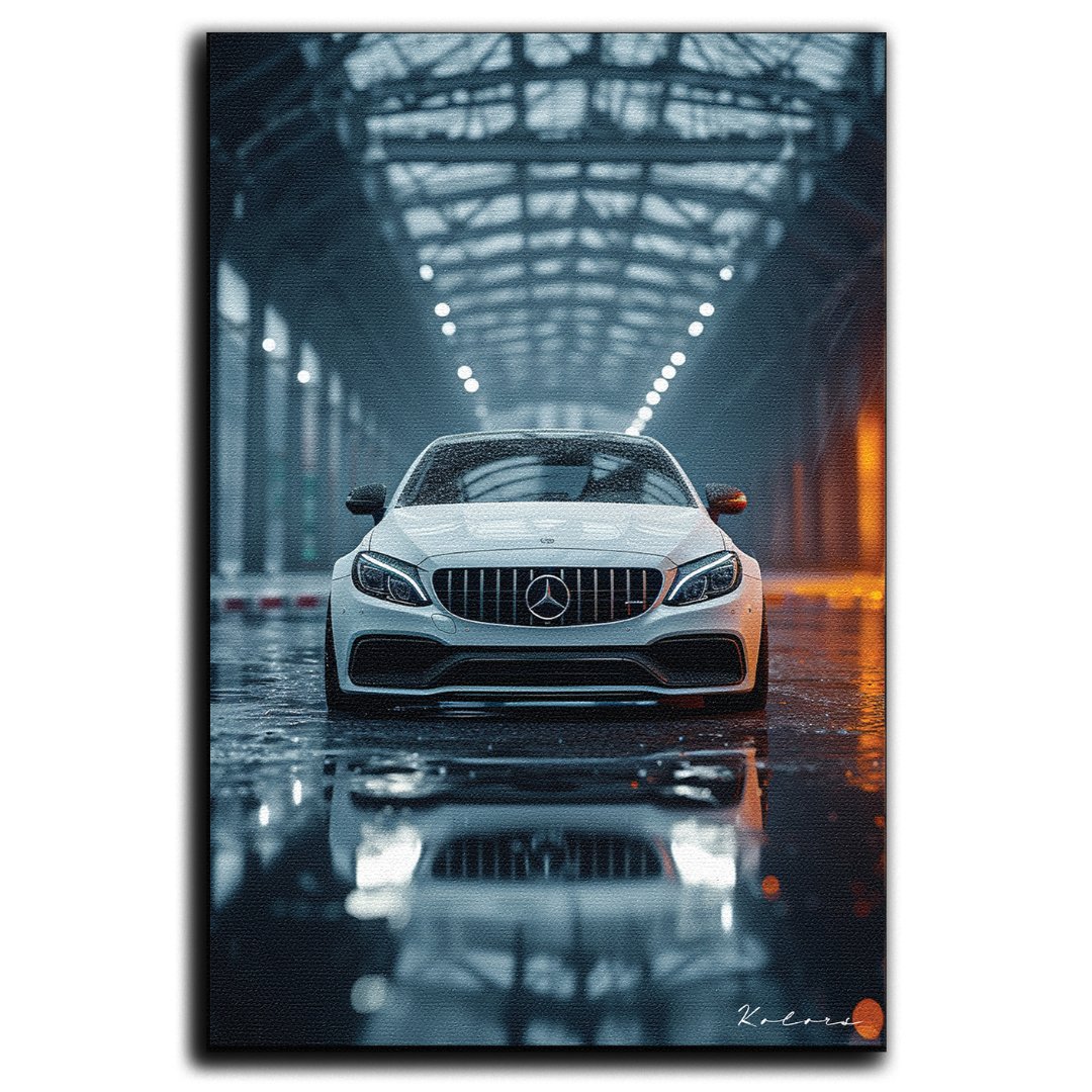 Tableau décoratif - Mercedes: Miroir de la Nuit - kolors brand