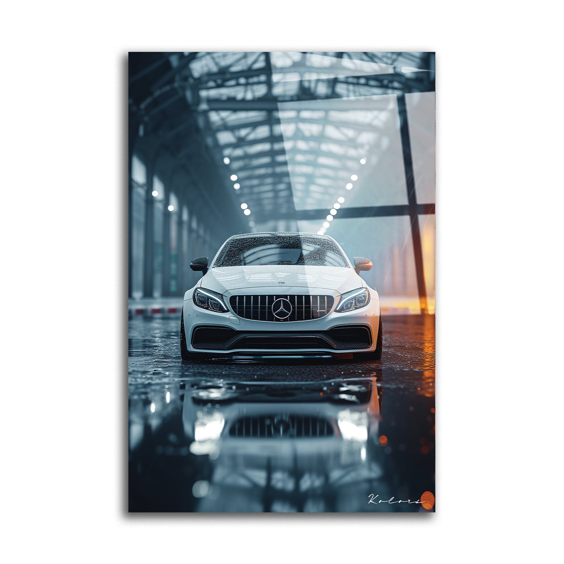 Tableau décoratif - Mercedes: Miroir de la Nuit - kolors brand