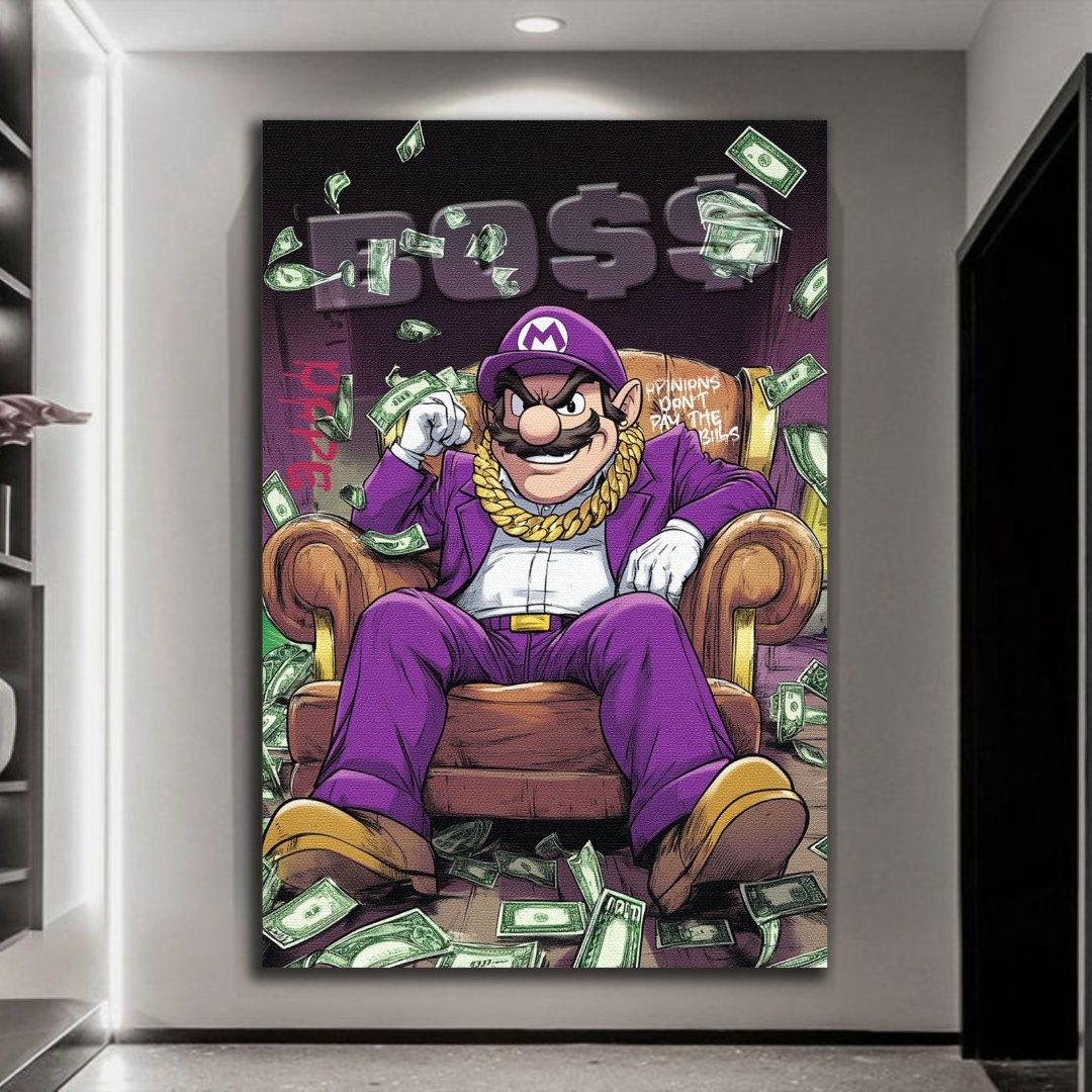 Tableau décoratif - Mode Boss - kolors brand