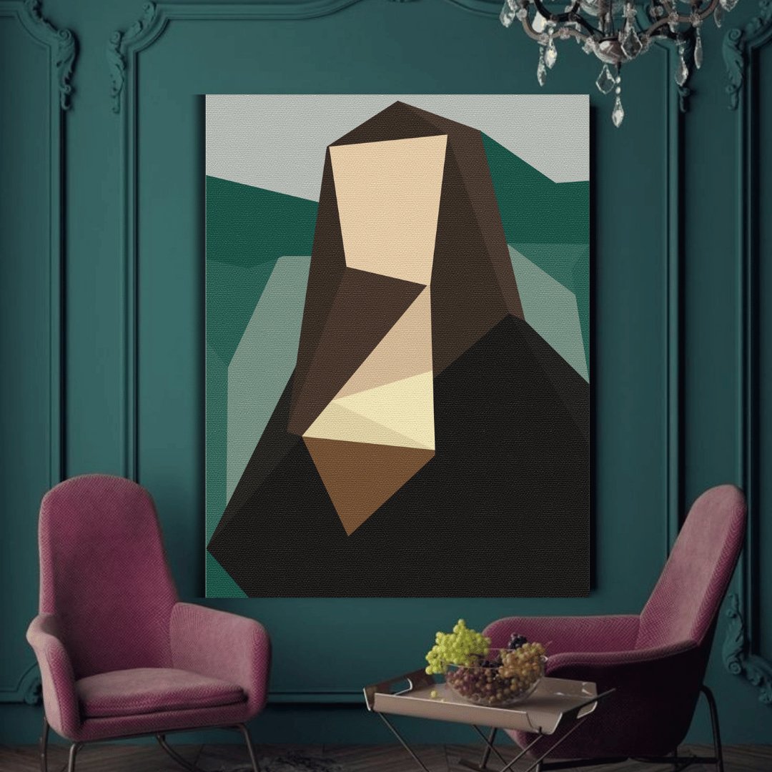 Tableau décoratif - Mona geometrique - kolors brand