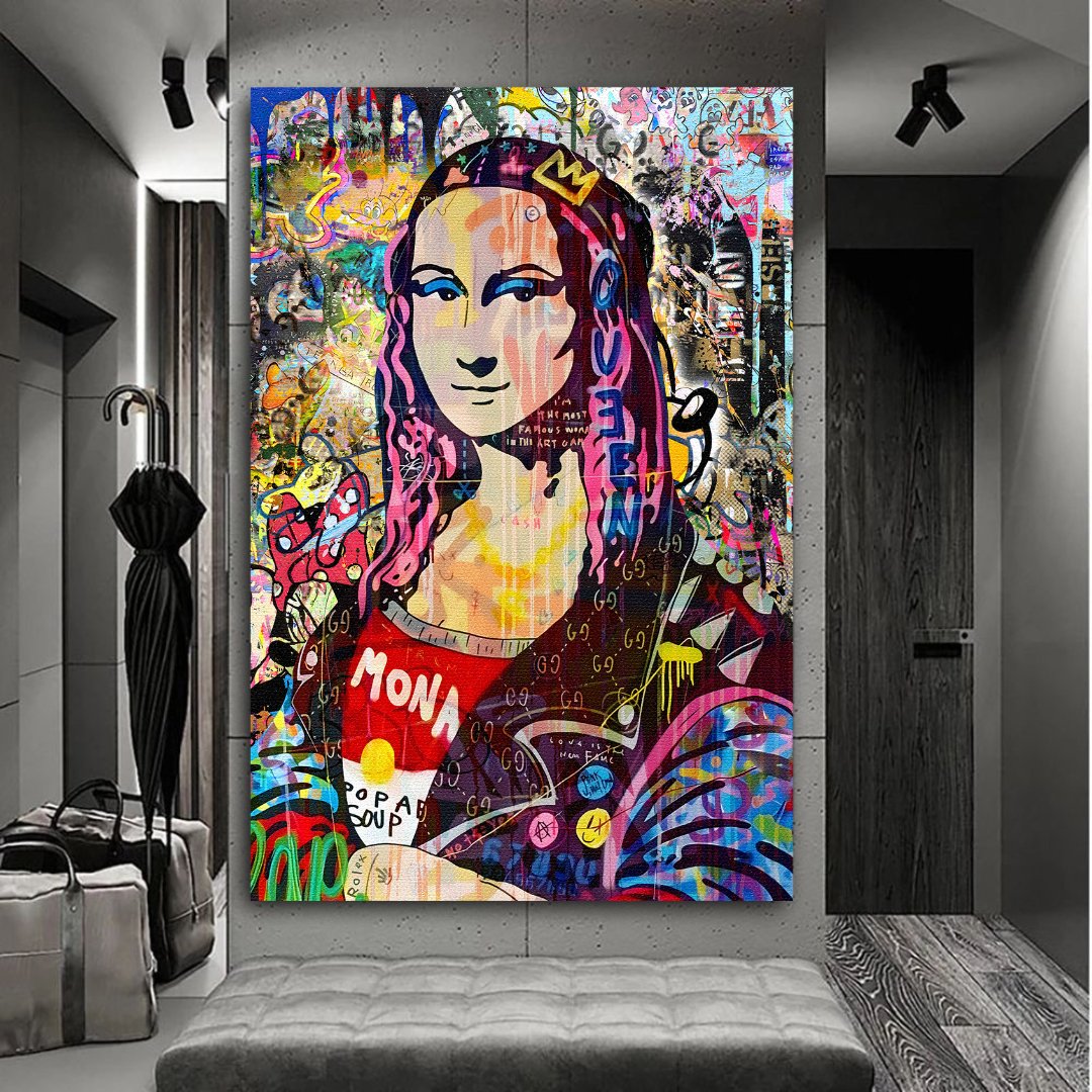 Tableau décoratif - Mona Lisa Pop Art - kolors brand