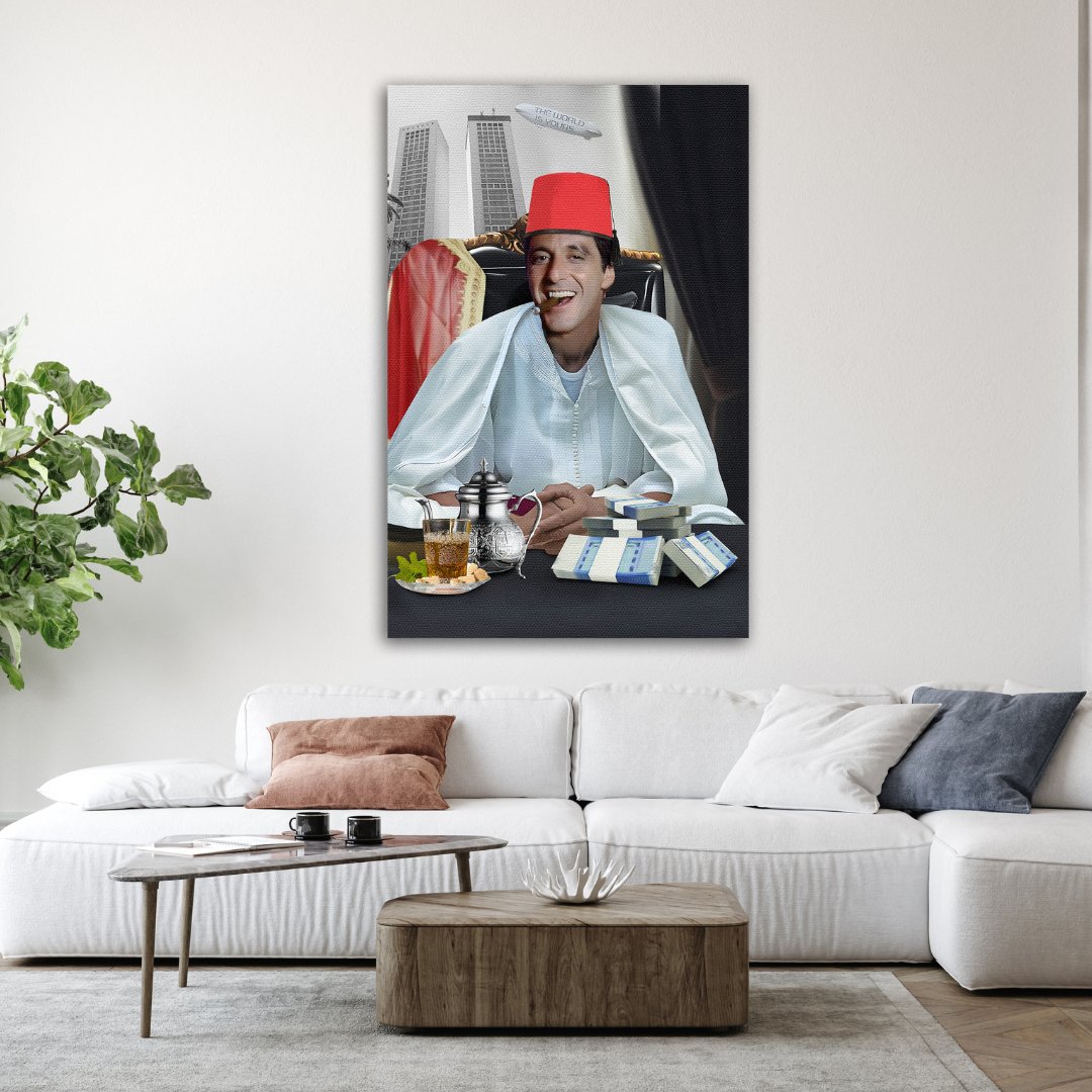 Tableau décoratif - Montana marocaine - kolors brand