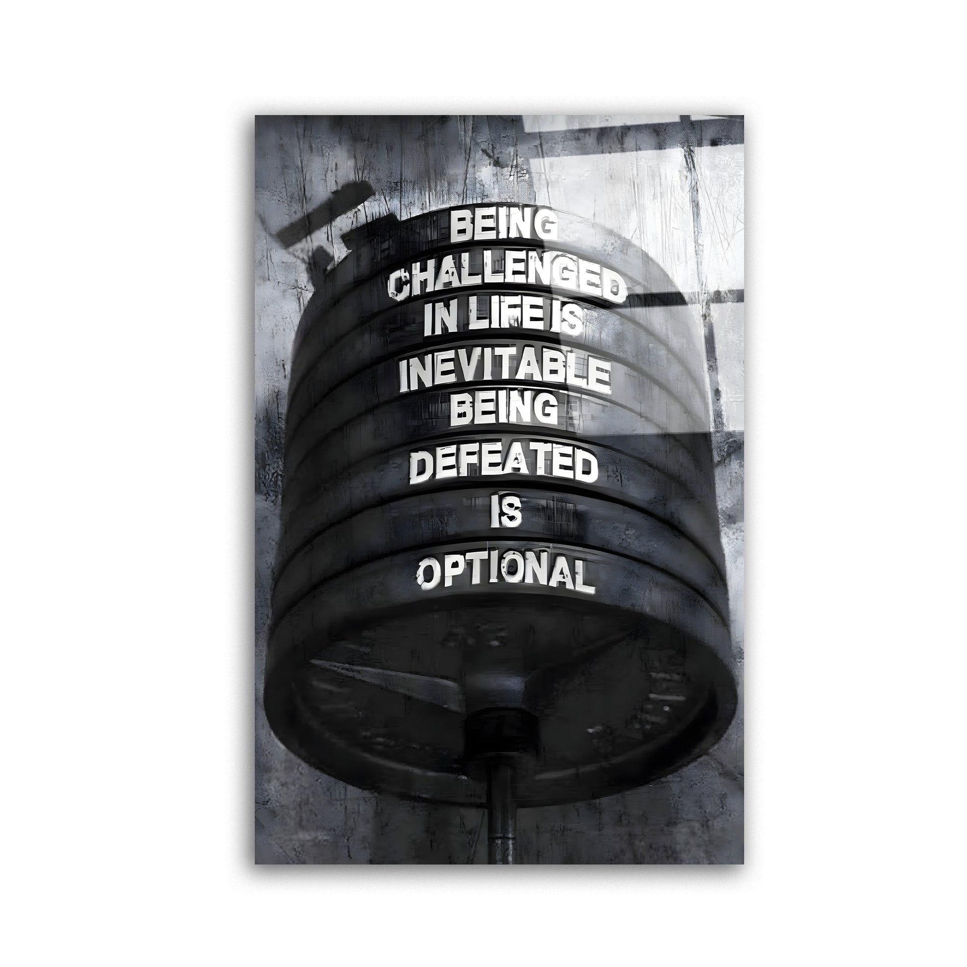 Tableau décoratif - Motivation weight - kolors brand